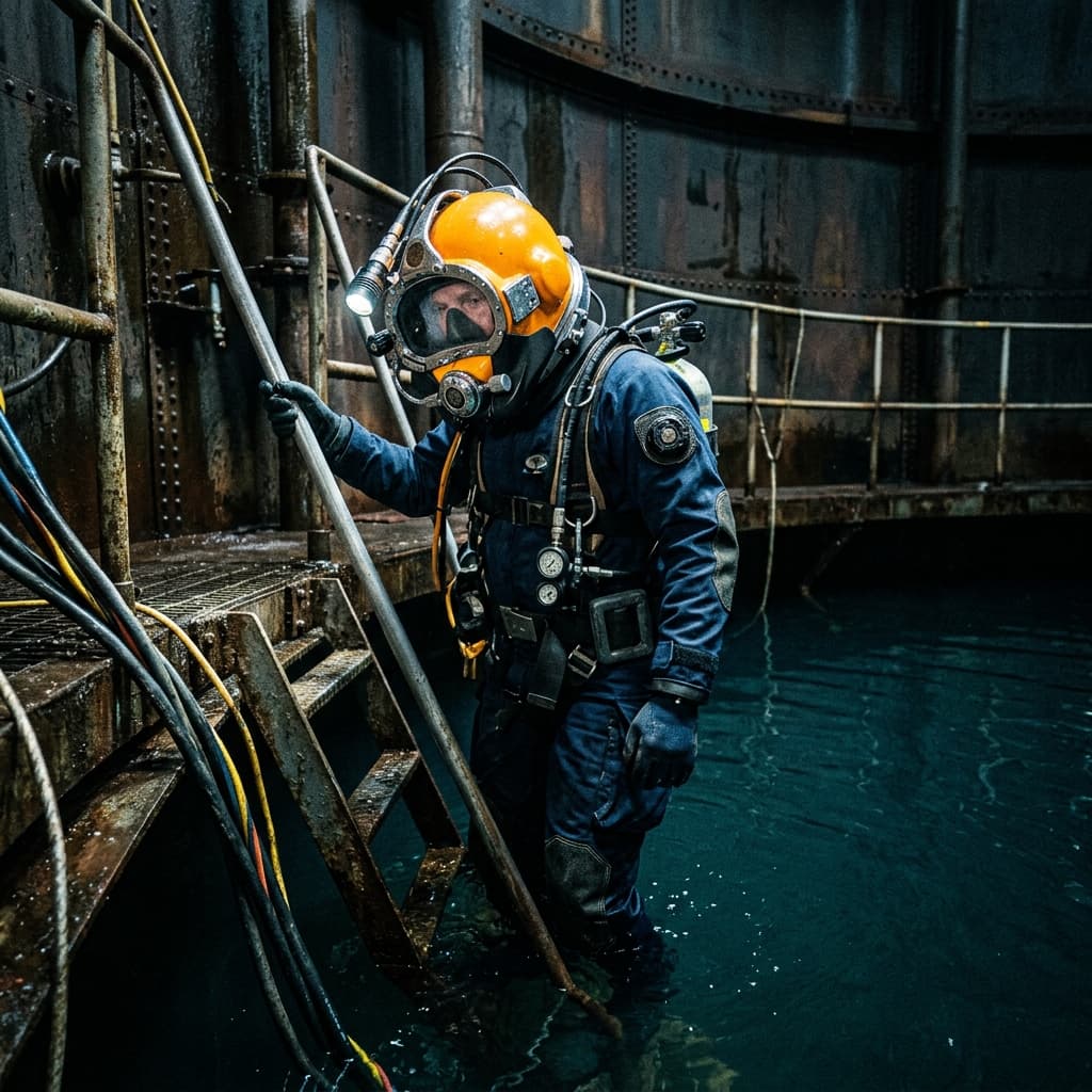 Buceo Industrial Kirby Morgan - Grupo OORCA