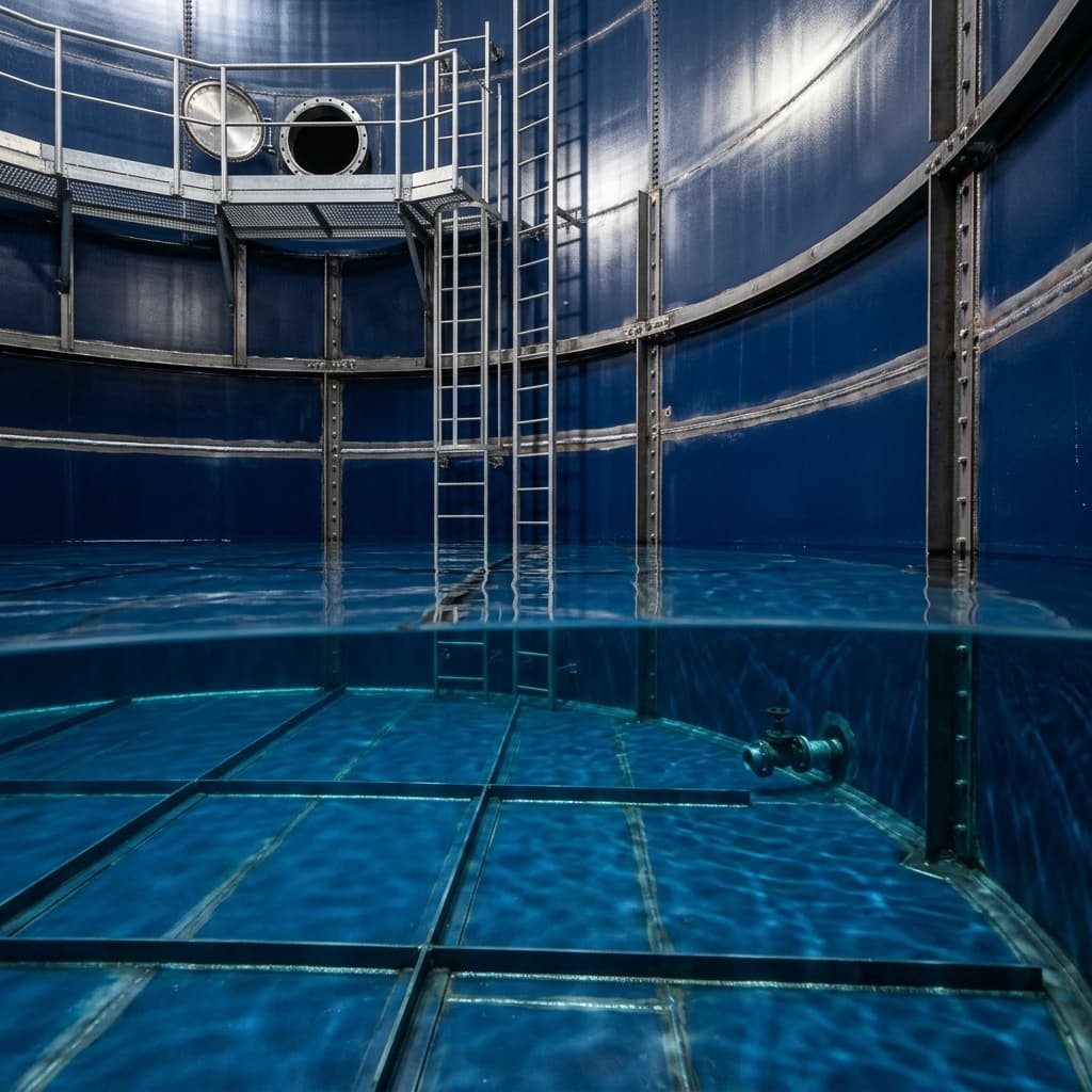 Tanque de Acero Industrial